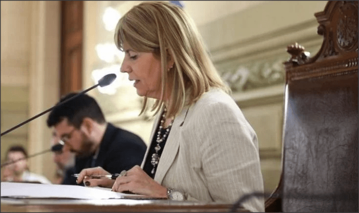 Alejandra Rodenas pidió licencia como vicegobernadora