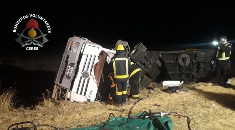 Lee más sobre el artículo Un camionero falleció en un choque de camiones sobre ruta provincial 2