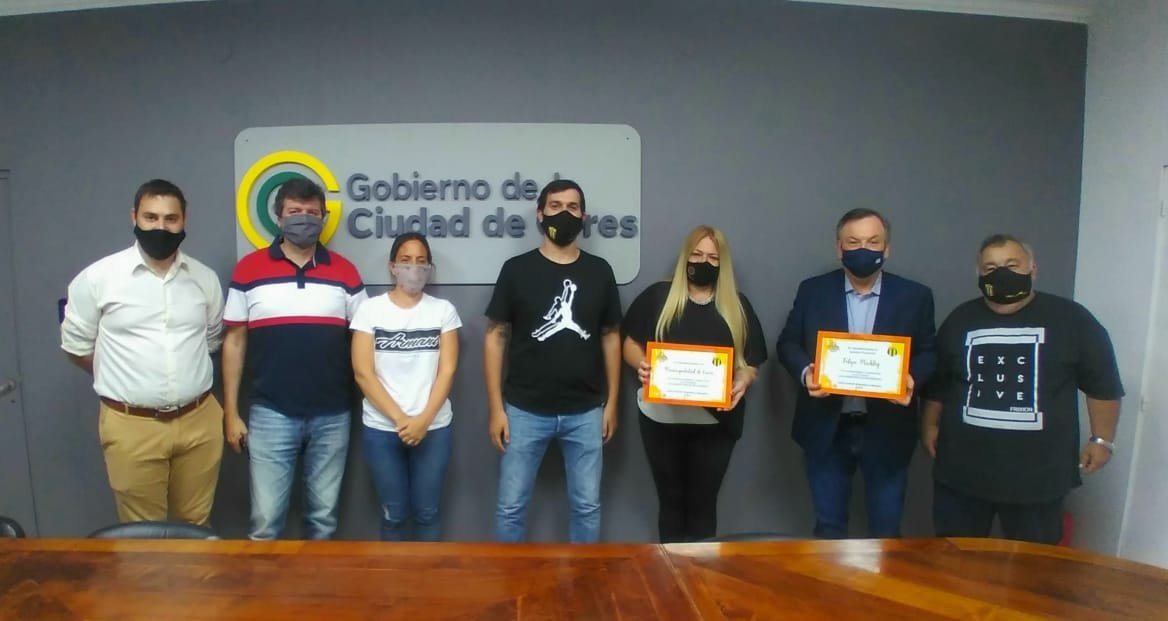 En este momento estás viendo Dupouy y Michlig se reunieron con dirigentes del basquetbol aurinegro