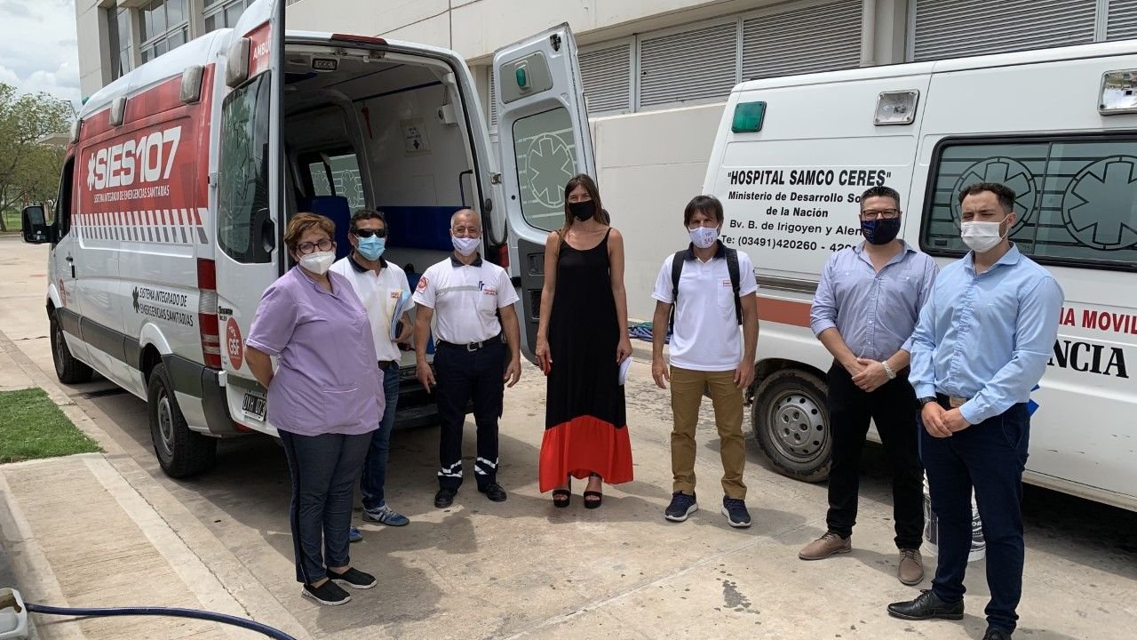 Lee más sobre el artículo La provincia entregó una nueva ambulancia al Hospital Ceres