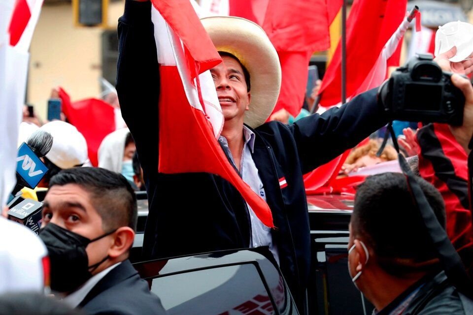 Lee más sobre el artículo Pedro Castillo, el futuro presidente de Perú: No al aborto, no al matrimonio igualitario, no a la marihuana ni la eutanasia
