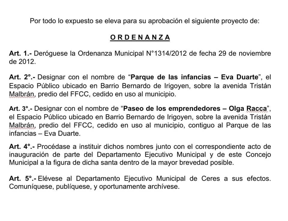 Lee más sobre el artículo El Gobierno de la Ciudad restaurará el busto de Evita y nombrará ese lugar «Paseo de las infancias Eva Duarte»