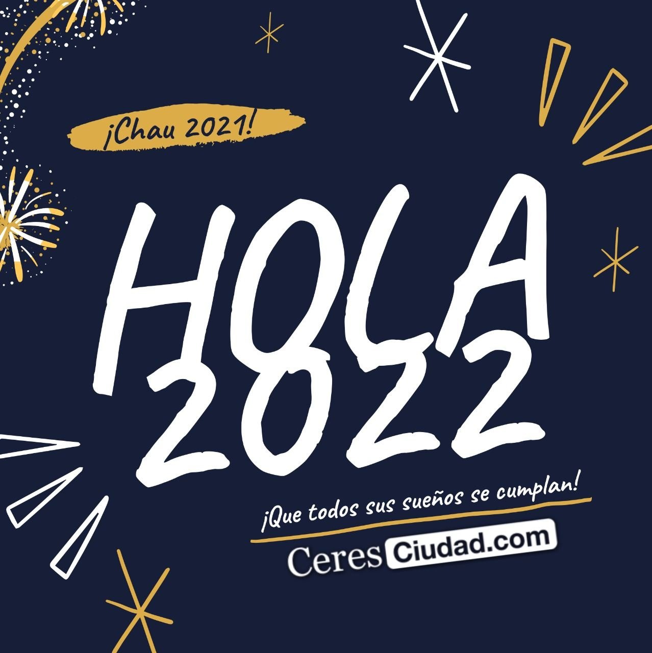 Lee más sobre el artículo Que cada sueño, que cada meta puedas cumplirla en el año que viene, ¡Feliz Año Nuevo 2022!