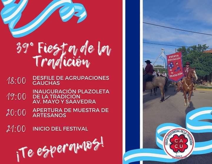 En este momento estás viendo CACU celebra su 39° Fiesta provincial de la Tradición