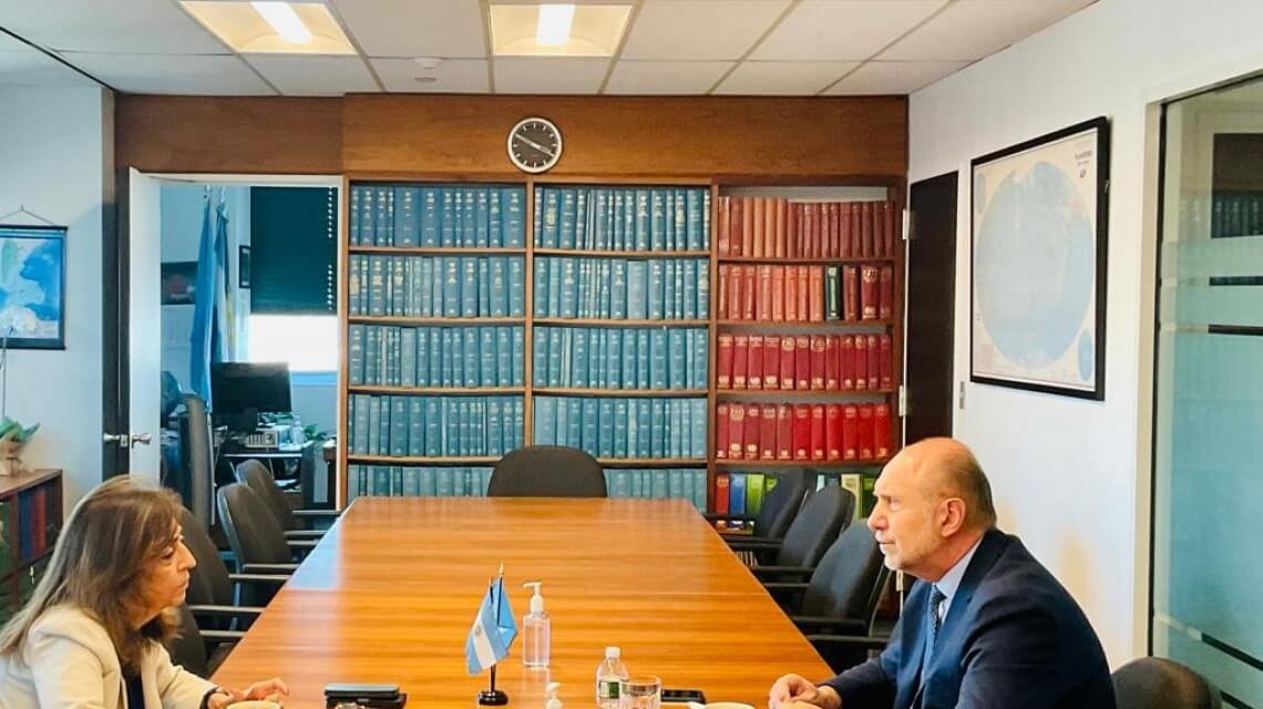 Lee más sobre el artículo Perotti se reunió con la representante de Argentina ante las Naciones Unidas