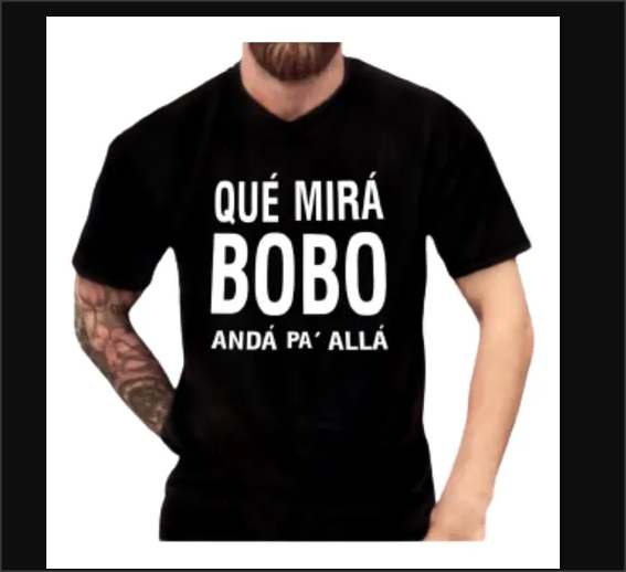 «Que mirá Bobo, andá pa’lla»