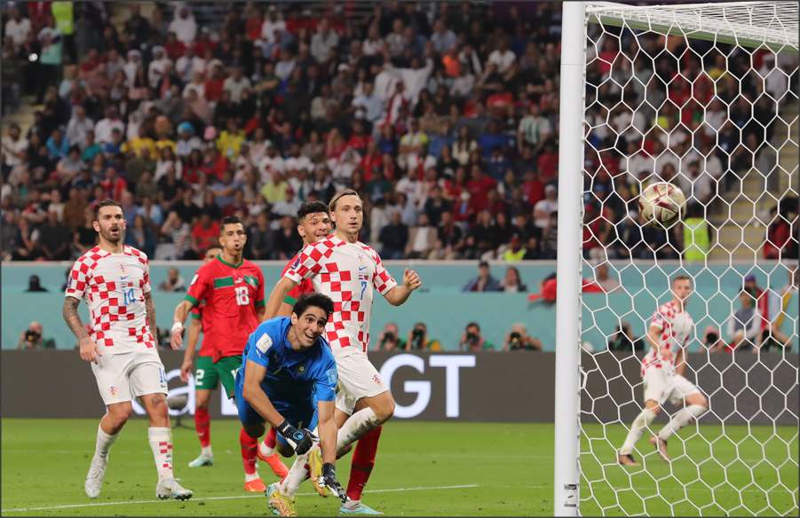 Croacia fue tercero, y Modric se despidió de los mundiales
