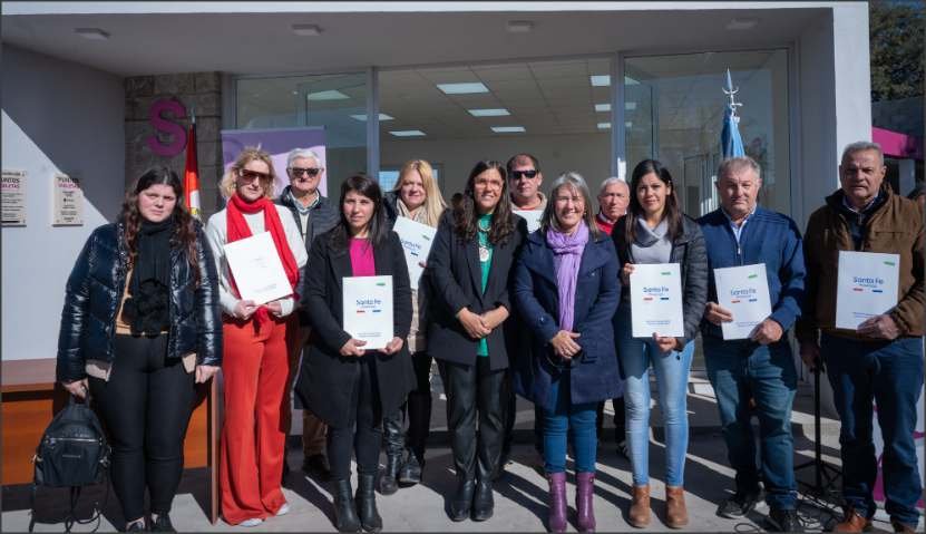 Lee más sobre el artículo La provincia inauguró un Punto Violeta en la localidad de Hersilia