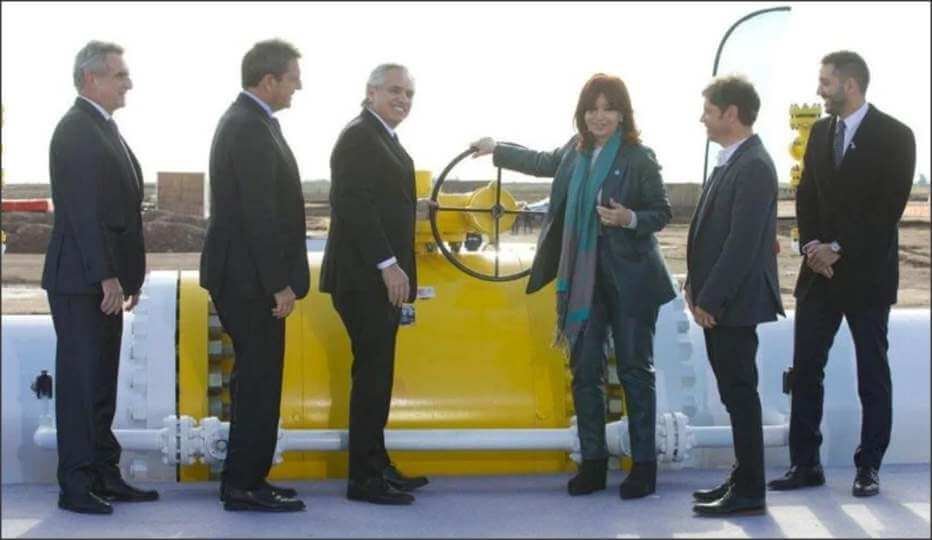 Lee más sobre el artículo Se inauguró el gasoducto Nestor Kirchner