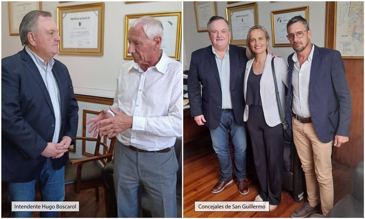 Lee más sobre el artículo El Senador Michlig mantuvo reuniones de trabajo con el Intendente de Suardi y concejales de San Guillermo