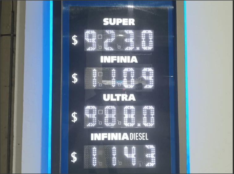 En este momento estás viendo Los combustibles en Ceres aumentaron otro 5%