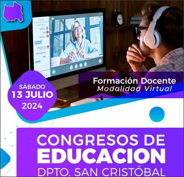Lee más sobre el artículo Nuevo Congreso virtual de Educación para el Departamento San Cristóbal y región