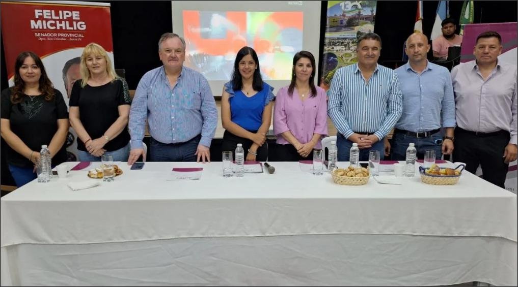 Lee más sobre el artículo Michlig y González desarrolaron múltiples actividades en San Guillermo, Colonia Rosa y Suardi