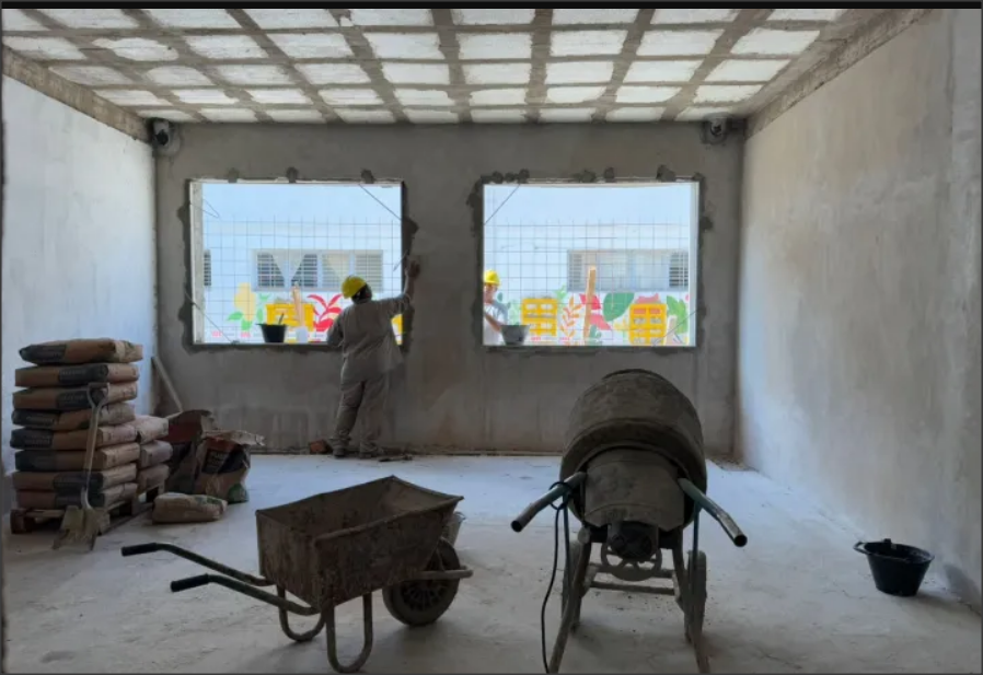 En este momento estás viendo Avanza la construcción de dos nuevas aulas en nuestra ciudad