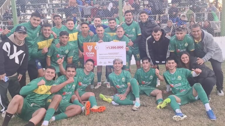 Copa Santa Fe: Atlético Tostado eliminó a San Lorenzo Ambrosetti y sigue en carrera