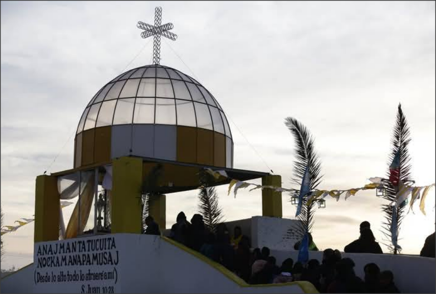 En este momento estás viendo Mailin, renovó su vinculo de fe, con cientos de miles de devotos