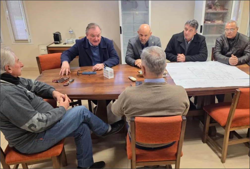 En este momento estás viendo Michlig, Puccini y Sánchez visitaron el Frigorífico F.U.S.A. para seguir fortaleciendo el desarrollo productivo y social