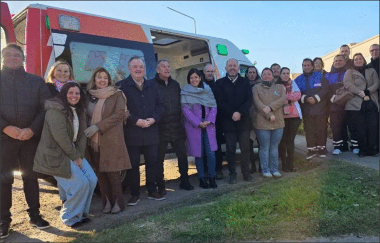 El SAMCo de San Guillermo recibió de parte del Gobierno Provincial una ambulancia de alta complejidad