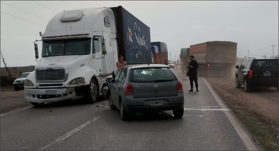 En este momento estás viendo Ceres: Colisión en ruta 34 ingreso norte sin lesionados