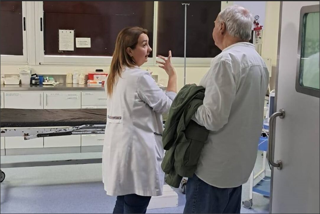 En este momento estás viendo El experimentado Dr Guillermo Carnielli fue invitado a conocer el funcionamiento del Hospital Lifschitz