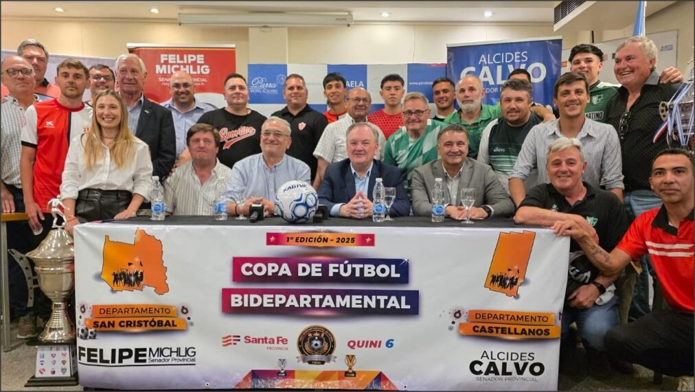 En este momento estás viendo Se presentó la Copa Bi-Departamental Castellanos – San Cristóbal impulsada por los Senadores Michlig y Calvo.