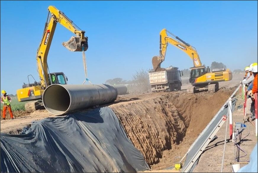 En este momento estás viendo Avanza el Acueducto Biprovincial Santa Fe-Córdoba con la licitación de dos nuevos tramos