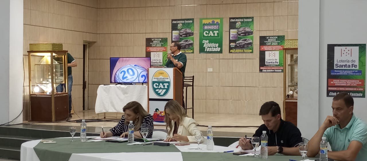 En este momento estás viendo Atlético Tostado sorteó su gran Bingo Millonario 2025