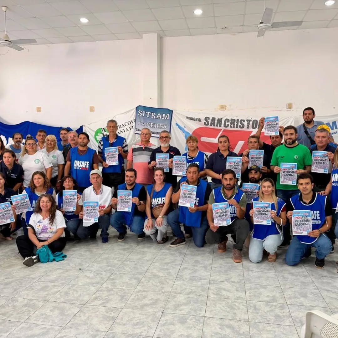 En este momento estás viendo AMSAFE, SITRAM y otros sindicatos, se sumaron a la marcha en contra de la reforma laboral