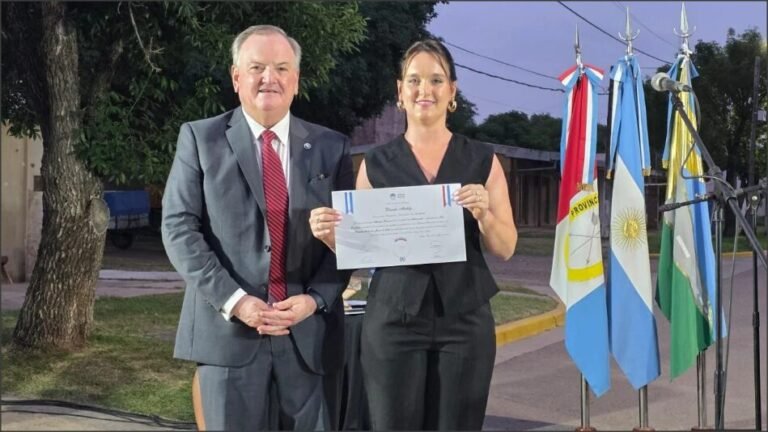 La Lic. Dianela Michlig asumió el tercer mandato como presidente Comunal de Ambrosetti