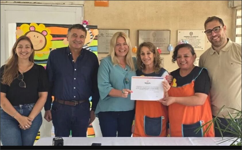 En este momento estás viendo Importante aporte para el Jardín N° 192 de Ceres gestionado por el senador Michlig y el diputado González