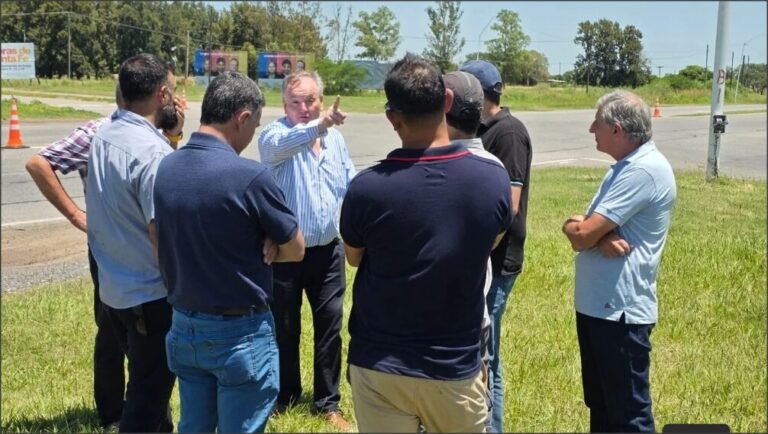El Senador Michlig anunció que mañana comienza la construcción de la ROTONDA en el cruce de la RN 34 y RP 39 -Arrufó-