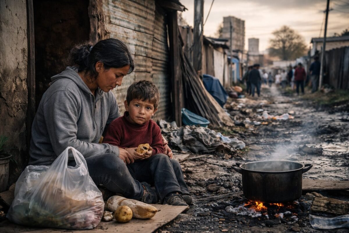 En este momento estás viendo La pobreza registró una nueva baja: fue de 28,2% en el segundo semestre de 2025 y afectó a 13,5 millones de personas