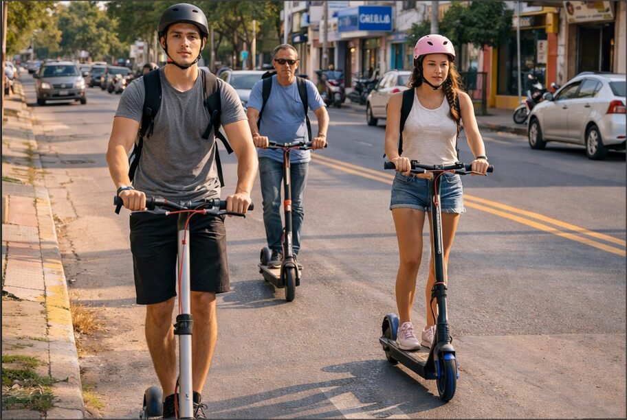 En este momento estás viendo El futuro llegó: Monopatines eléctricos, como se regula su uso en Ceres?
