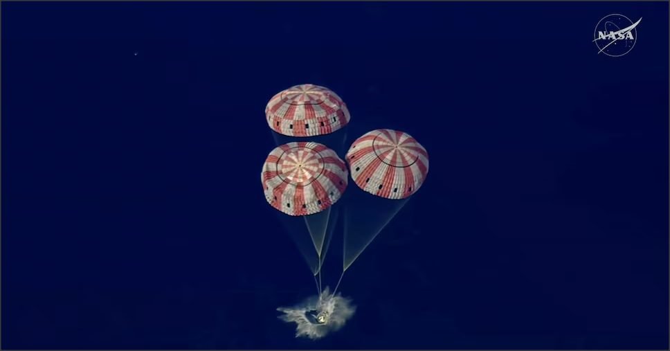 En este momento estás viendo Misión Artemis II: la cápsula amerizó con éxito en el océano Pacífico