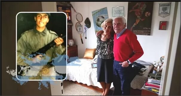 Marcelo, murió en la guerra de Malvinas, pero sus papás mantienen su pieza tal cual el la dejó