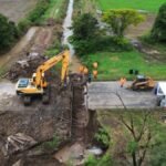 Ante la pasividad de Nación, la Provincia realizó el arreglo provisorio de la Ruta Nacional 34 ruta 34 alcantarilla