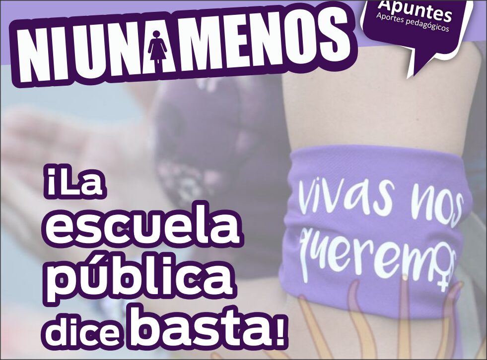 En este momento estás viendo AMSAFE presenta una nueva publicación colectiva sobre 3J «Ni una menos, la escuela pública dice basta»