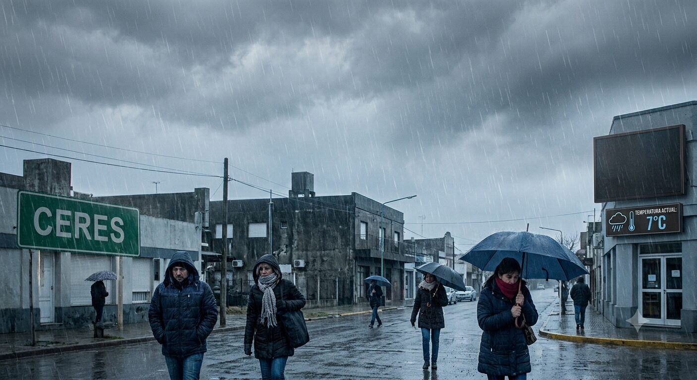 En este momento estás viendo Brusco descenso térmico y probabilidad de lluvias marcarán la agenda de la próxima semana en Ceres y la zona