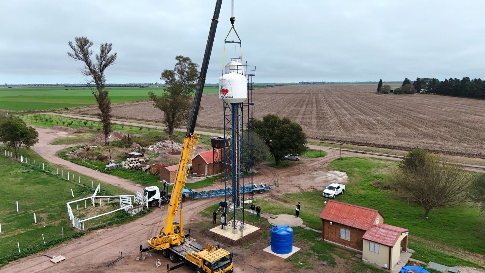 En este momento estás viendo Villa Trinidad: la Provincia avanza con una obra para mejorar el servicio de agua potable