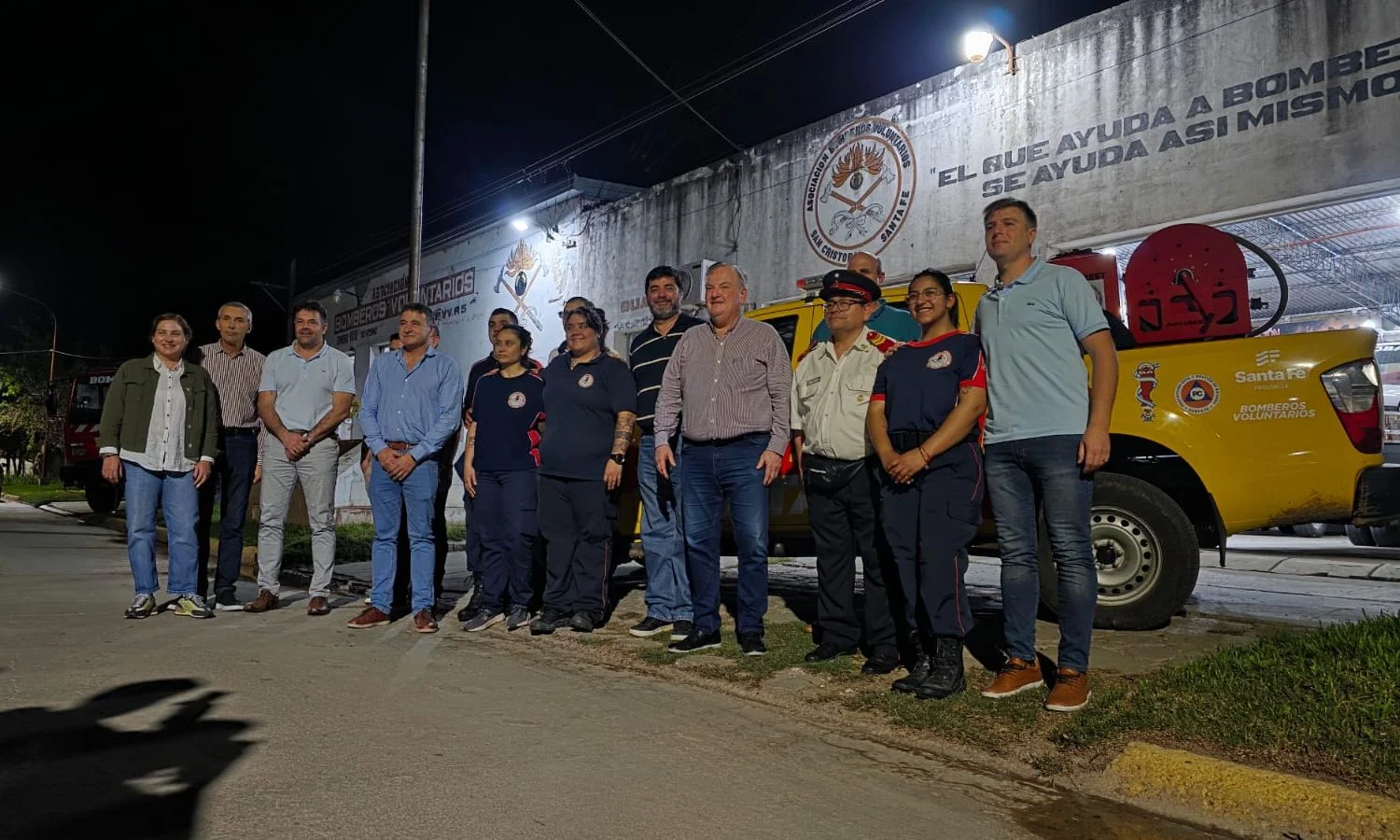 En este momento estás viendo Cuarteles de Bomberos de San Cristóbal y Suardi recibieron $8 millones de aportes provinciales