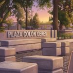 plaza colon ilustrada