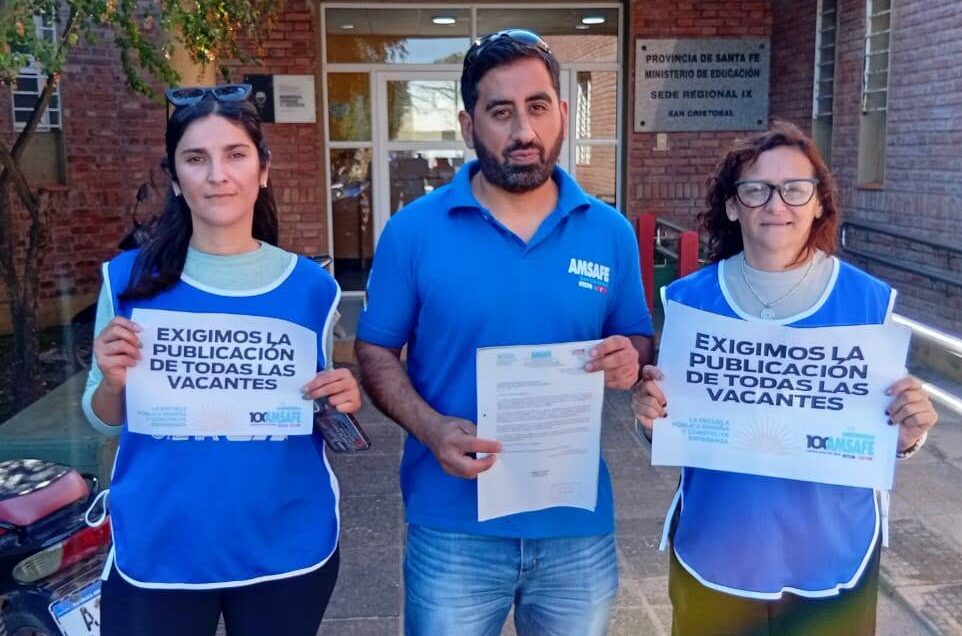 En este momento estás viendo AMSAFE reclamó las vacantes no publicadas para el movimiento de traslados IPE