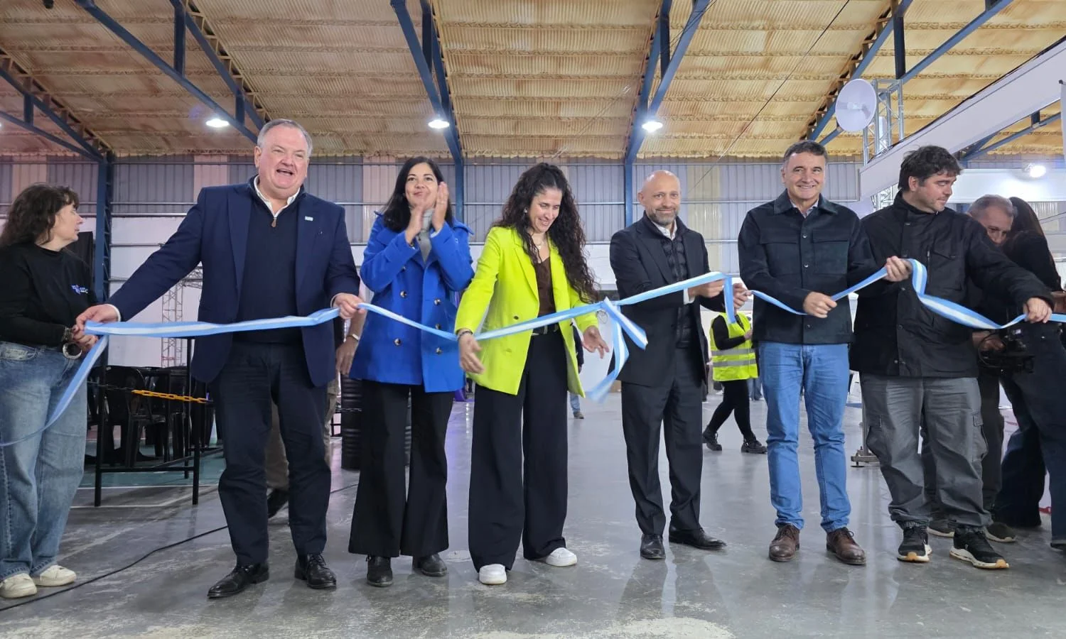 El senador Michlig y el ministro Puccini participaron de la inauguración de la 15ª ExpoFeria Regional