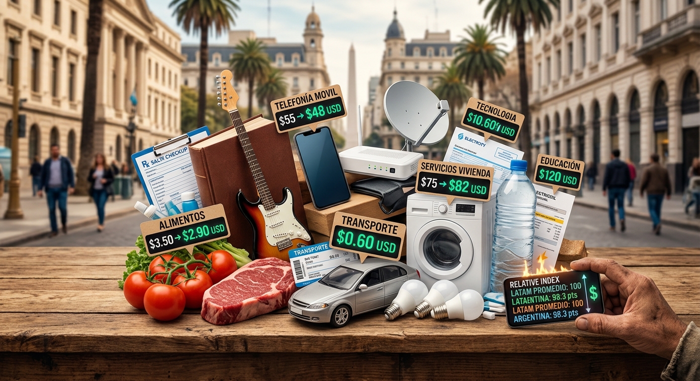 En este momento estás viendo Argentina frente al espejo global: entre el respiro de los precios en dólares y las asimetrías sectoriales en la región