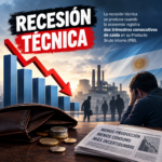 Recesión técnica_ economía en descenso