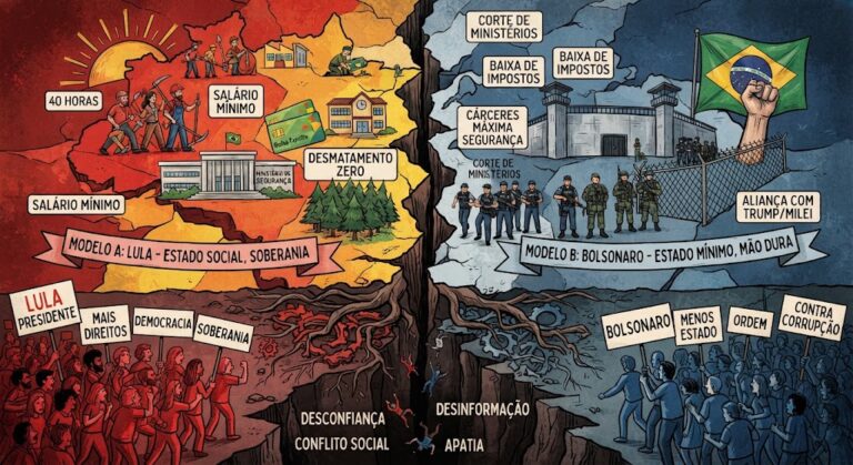 Brasil: dos modelos de país y una polarización que rompe con todo