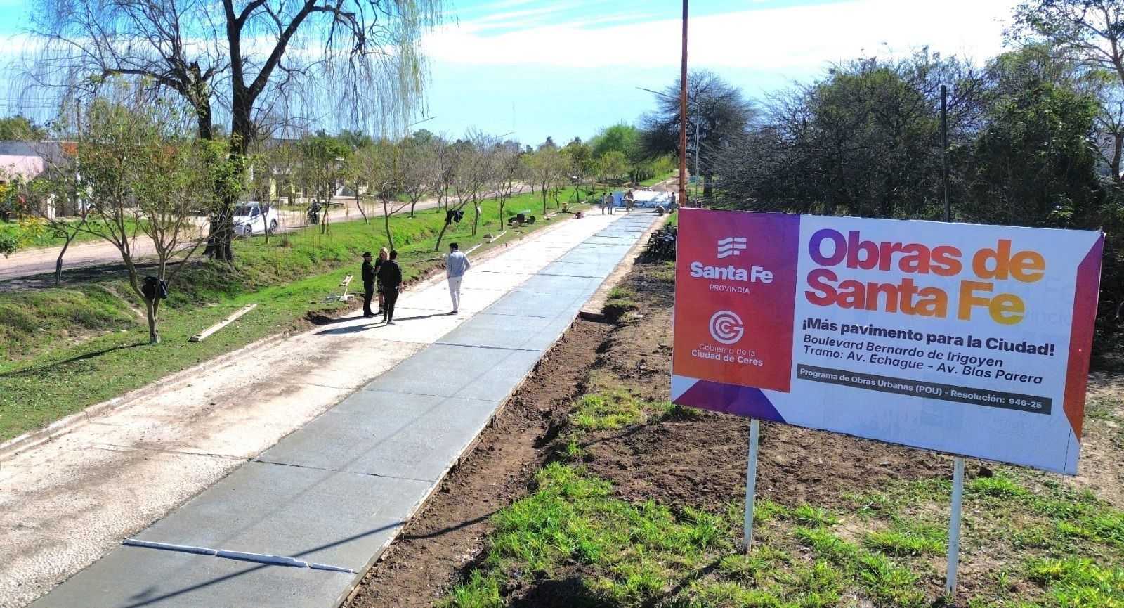 En este momento estás viendo Provincia invierte $ 1000 millones para pavimentos y espacios públicos en Ceres