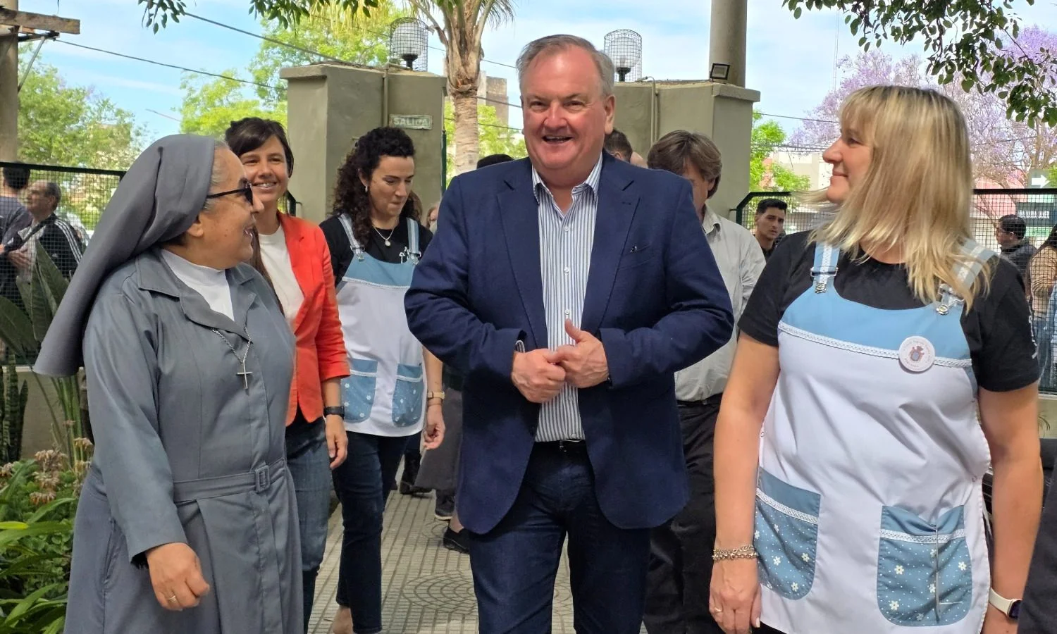 En este momento estás viendo En Ceres se inauguraron obras educativas y la pavimentación de 10 cuadras de avenida Italia