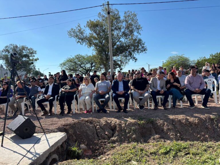 Pullaro, Michlig y Dupouy dejaron inauguradas importantes obras en Ceres