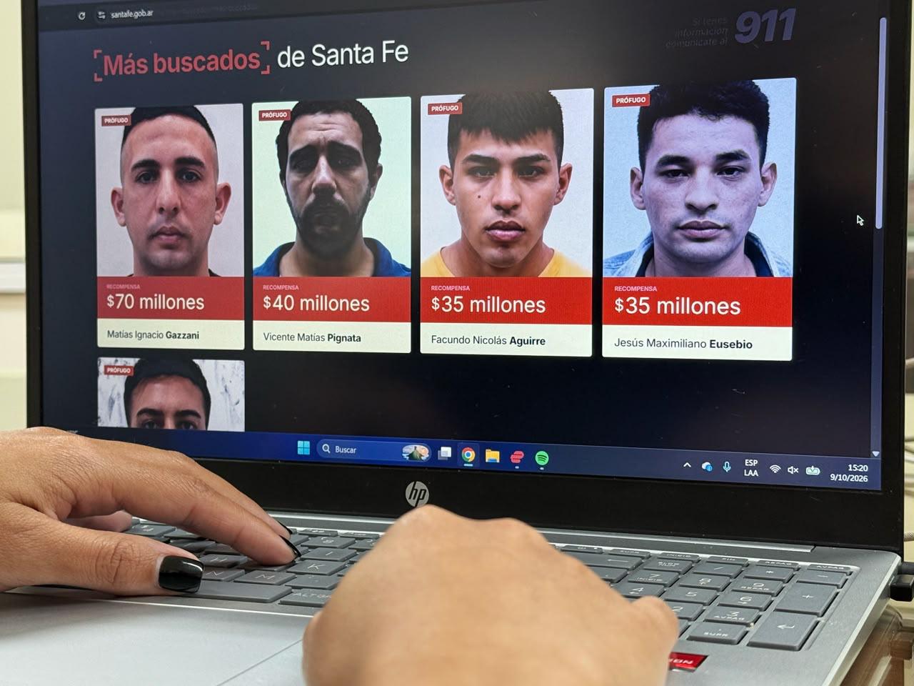 En este momento estás viendo Seguridad: Santa Fe renovó la web de las personas más buscadas y fortalece la política de recompensas